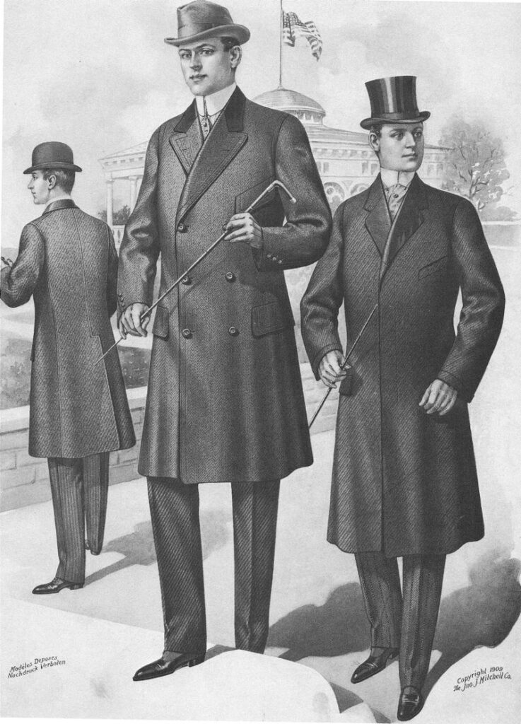 overcoats for men in 1920s